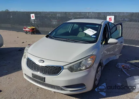 2015 Kia Forte Lx из США, поврежденный, VIN KNAFK4A61F5267476